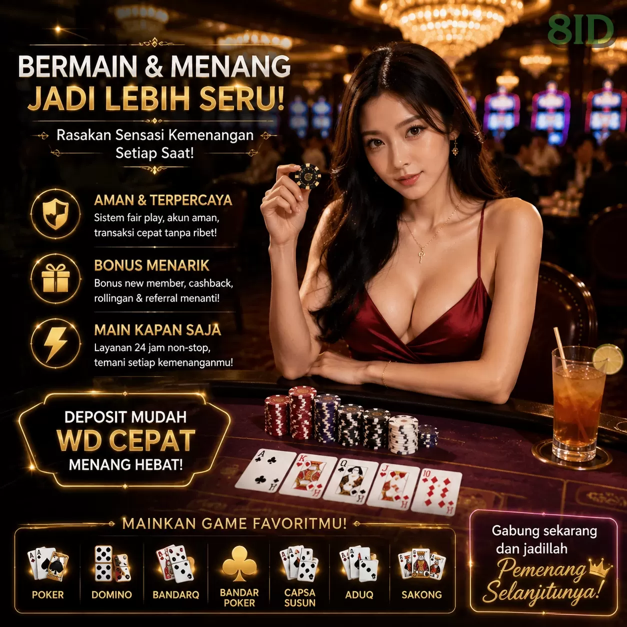 Keberagaman Permainan di 8id untuk Para Gamer